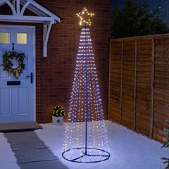 Maypole Christmas Tree (White & Warm White)