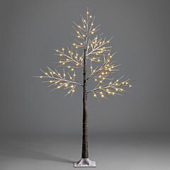 Snowy Twig Tree With Lights (5ft)