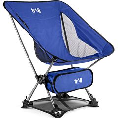 Trail Hawk Lightweight Folding Chair Blue 