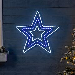 Light Up Christmas Star (80cm)