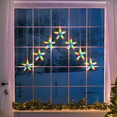 Christow Christmas Star Curtain Lights.