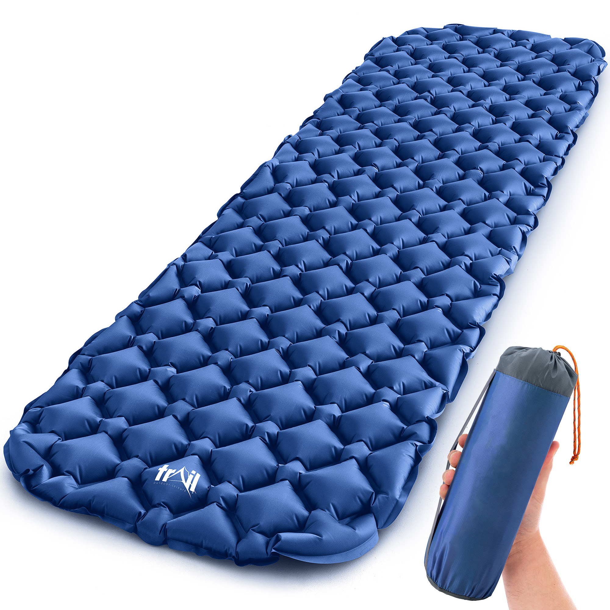 Lightweight Sleeping Mat Ultra Light Inflatable Camping Air Pad Waterproof 5.5cm