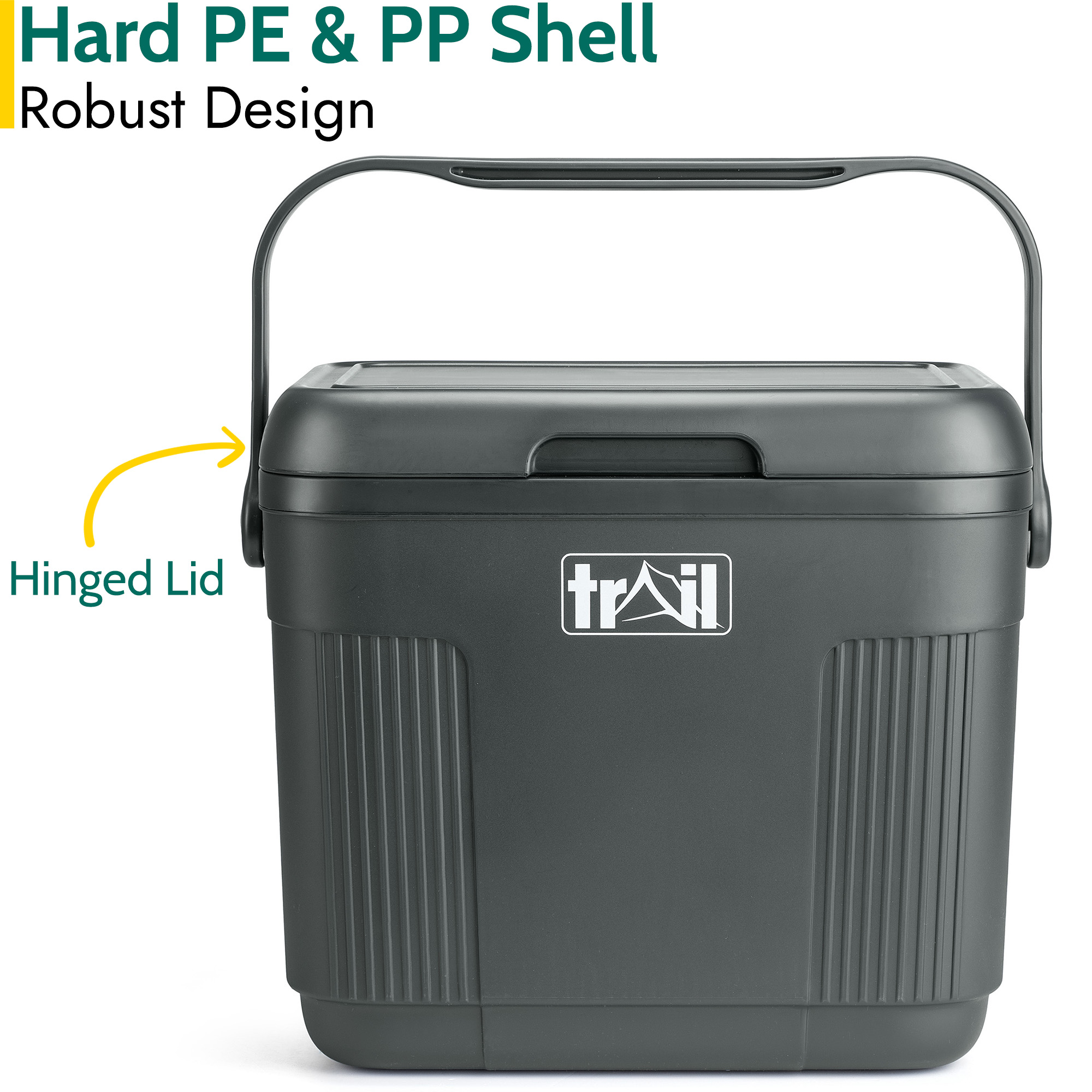 Cool Box 22L Insulated Hard Cooler Hot Food Cold Food Drink Picnic Beach Camping - Picture 18 of 21