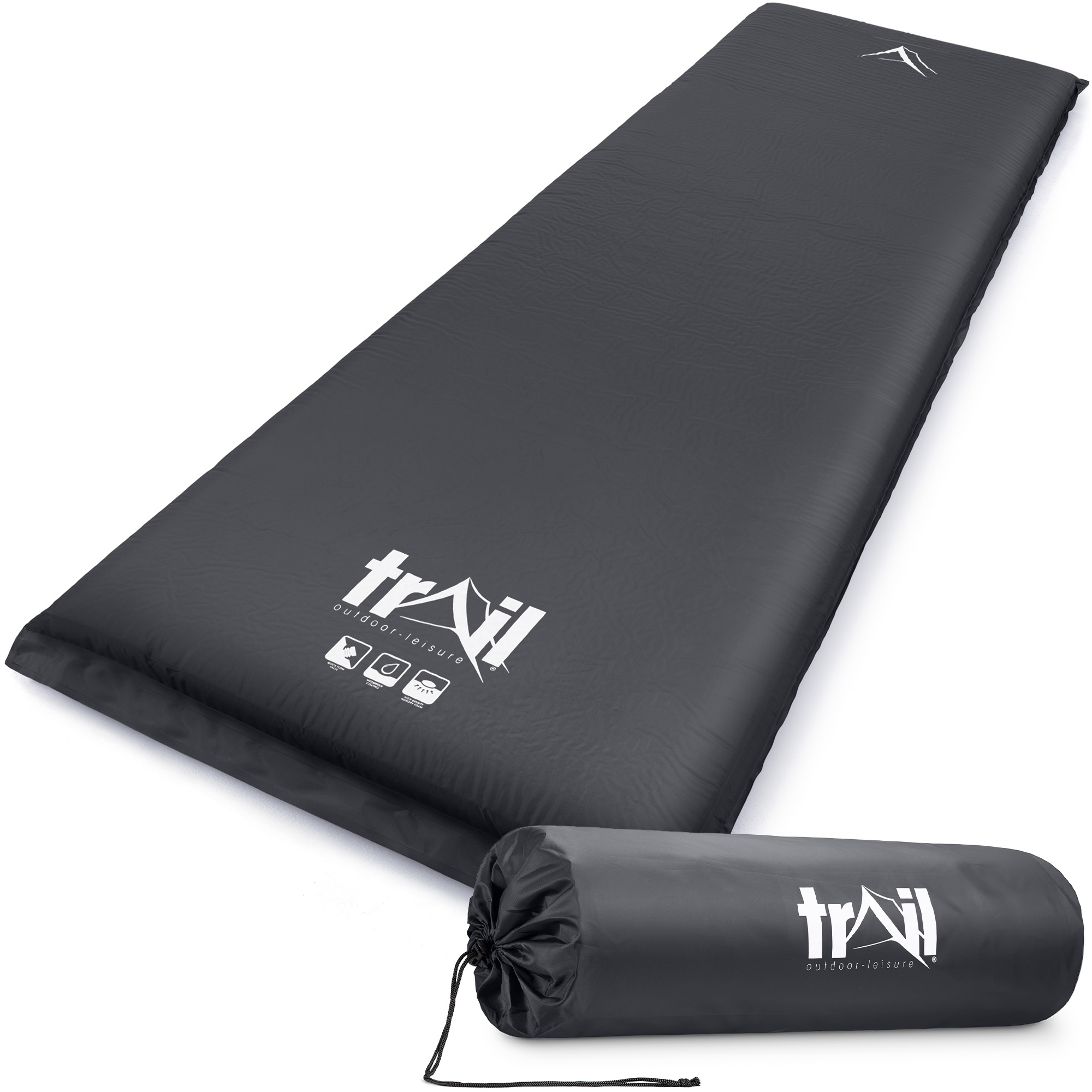 Extra Wide Self Inflating Sleeping Mat Foam Camping Mattress 186cm x 65cm x 10cm - Picture 8 of 28
