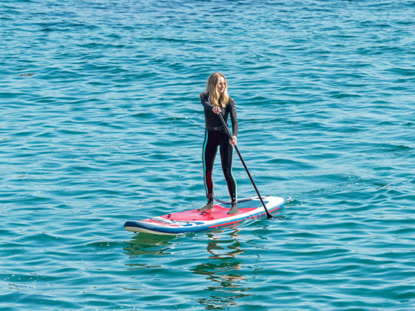 Paddleboarding in Cold Weather