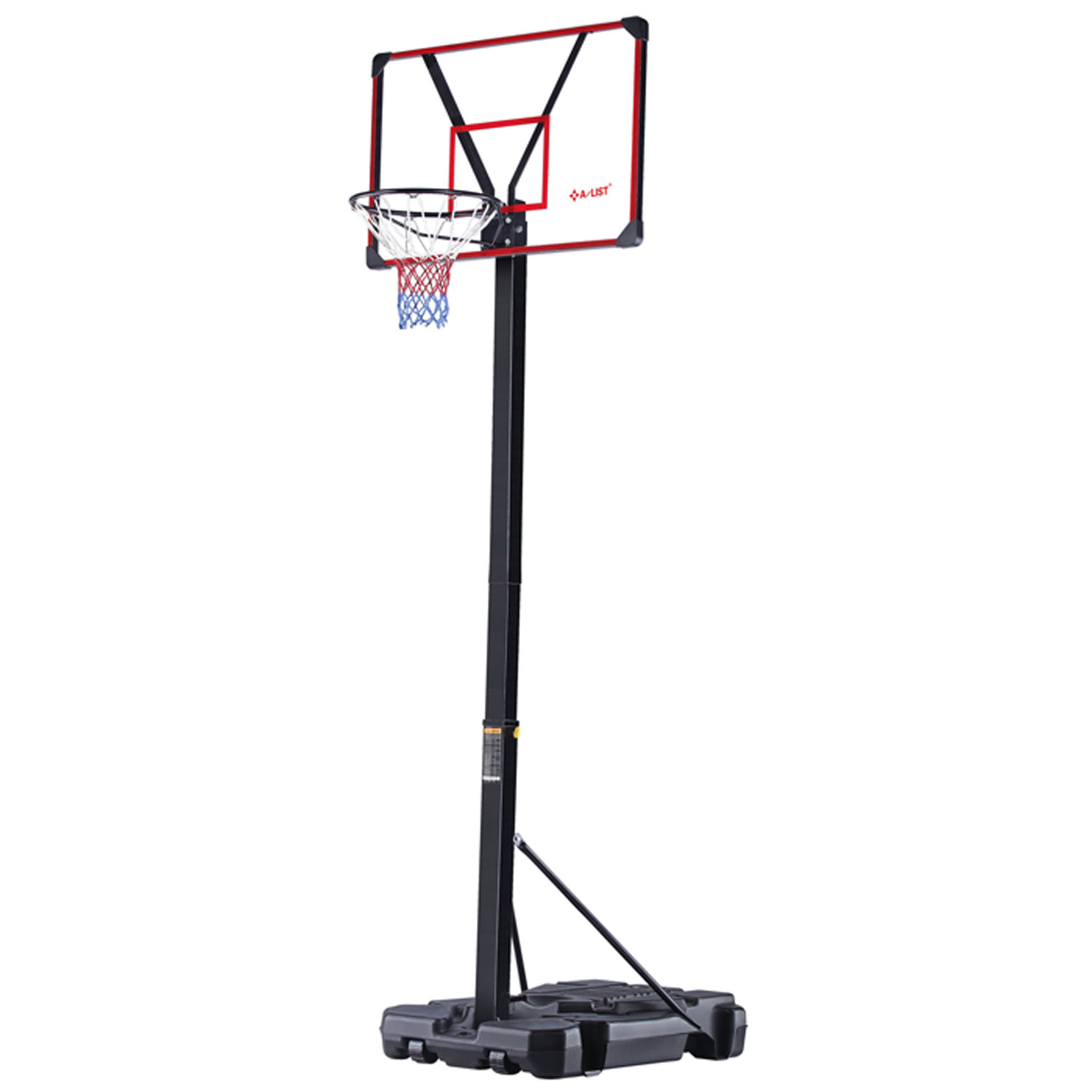 Image of JumpStar Sports Acrylic Backboard Basketball Stand (Height Adjustable)